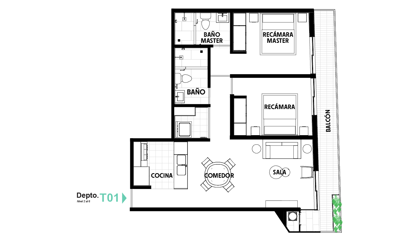 Deptos_GB89 - Depto T01