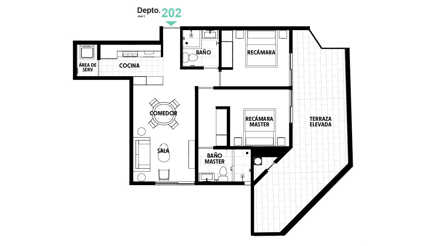 Planta_GB89 - Depto 202