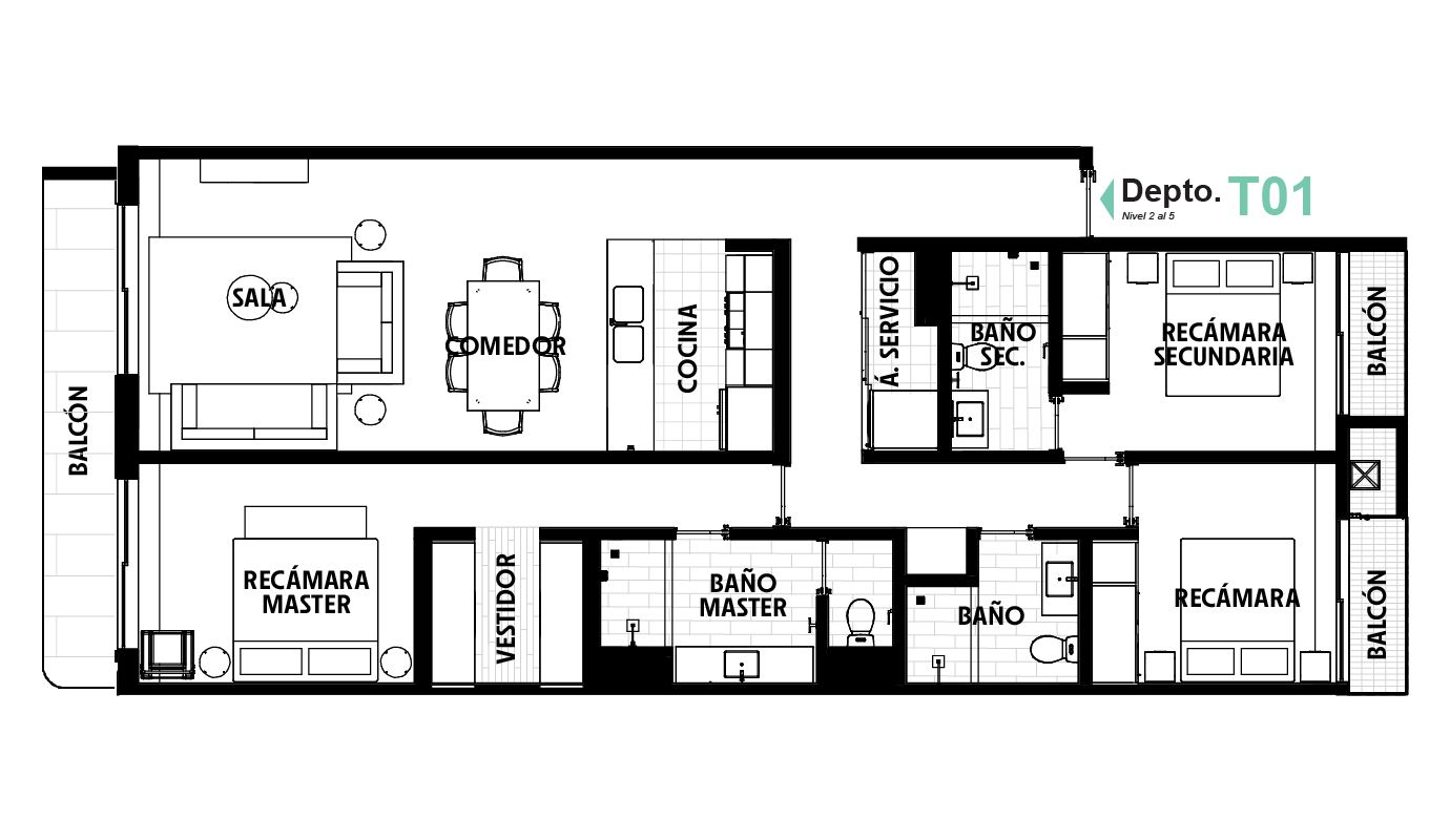 Col410 - Depto T01 (TA)-100