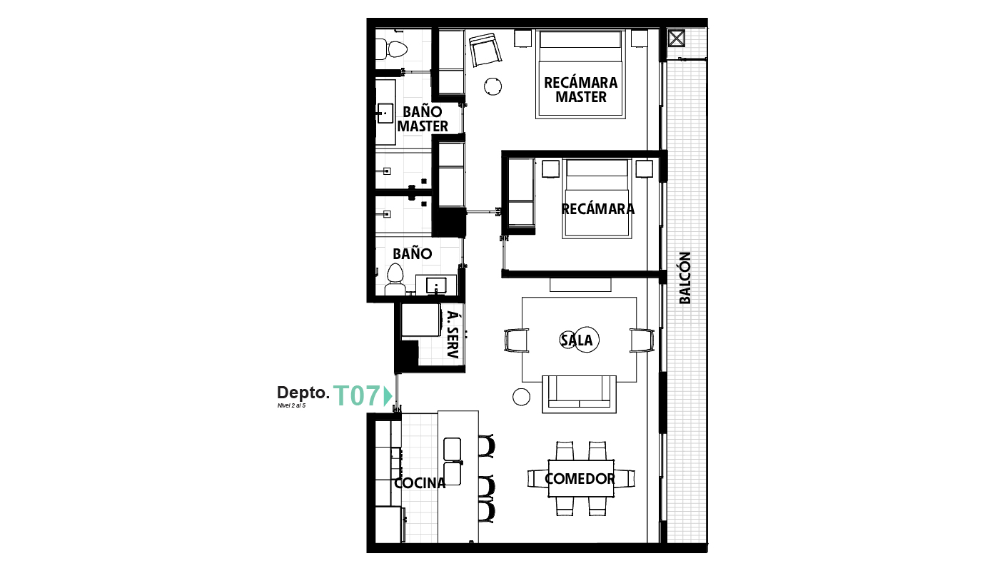 Col410 - Depto T07 (TB)-100