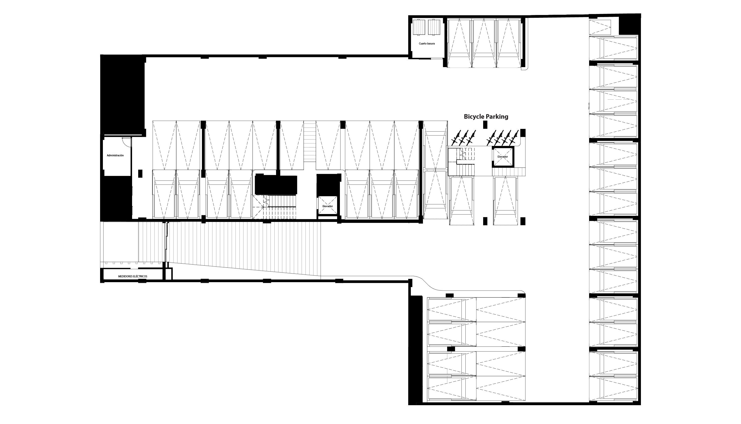 Plantas x Nivel Col410 New_Estacionamiento Resumen