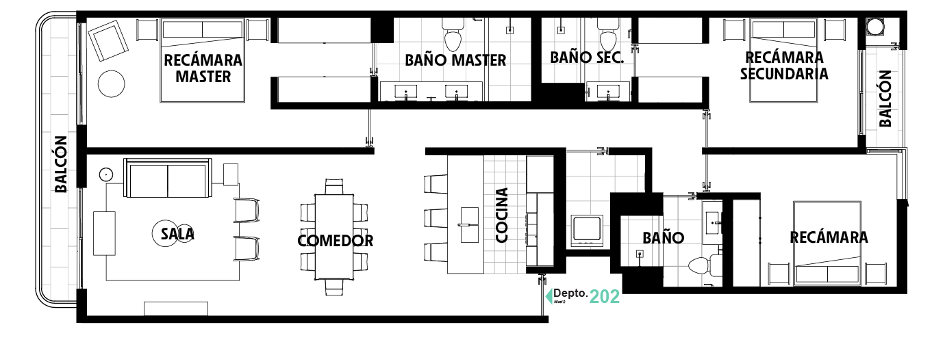 Deptos All_Chis13 - Depto 202
